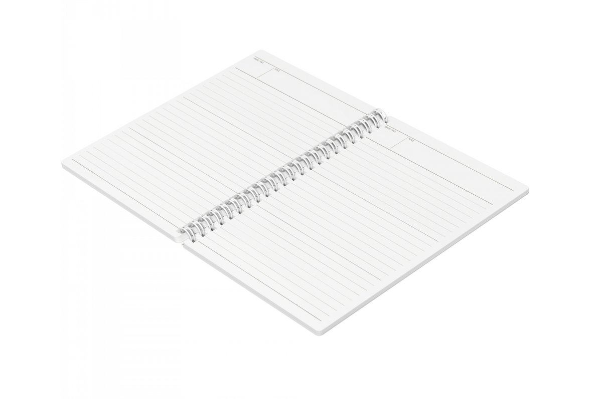 Maruman Paper Maruman - Mnemosyne 295 White A5 Softcover Notebook | Lined 160 pages