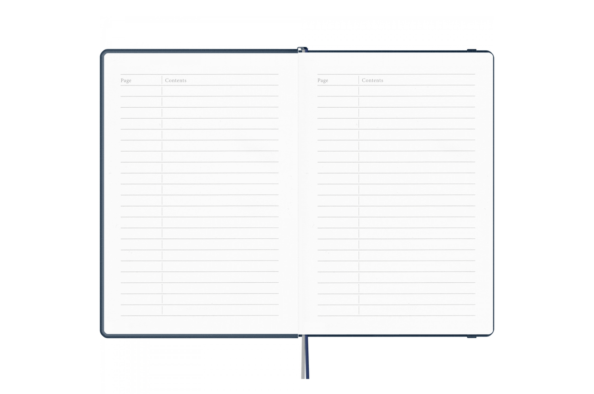 Maruman Paper Maruman - Mnemosyne 888 Journal Dark Blue A5 Notebook | Dot Grid 240 pages