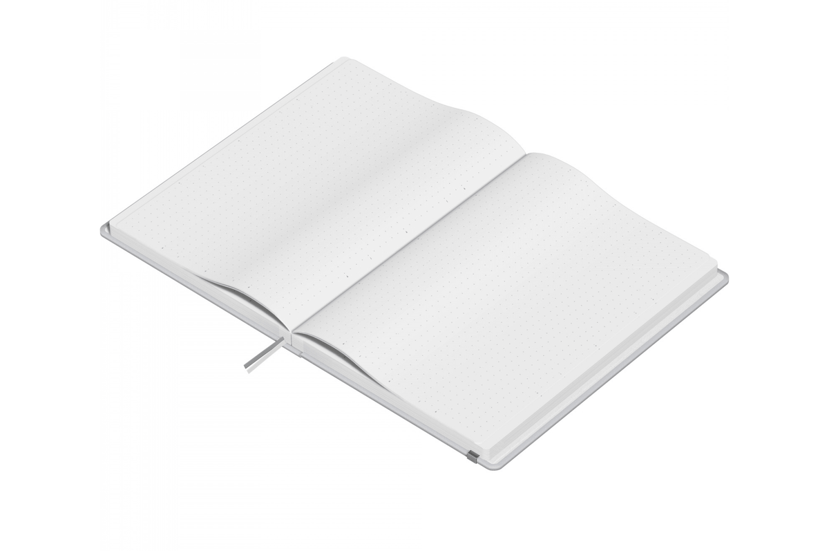 Maruman Paper Maruman - Mnemosyne 888 Journal Gray A5 Notebook |  Dot Grid 240 pages