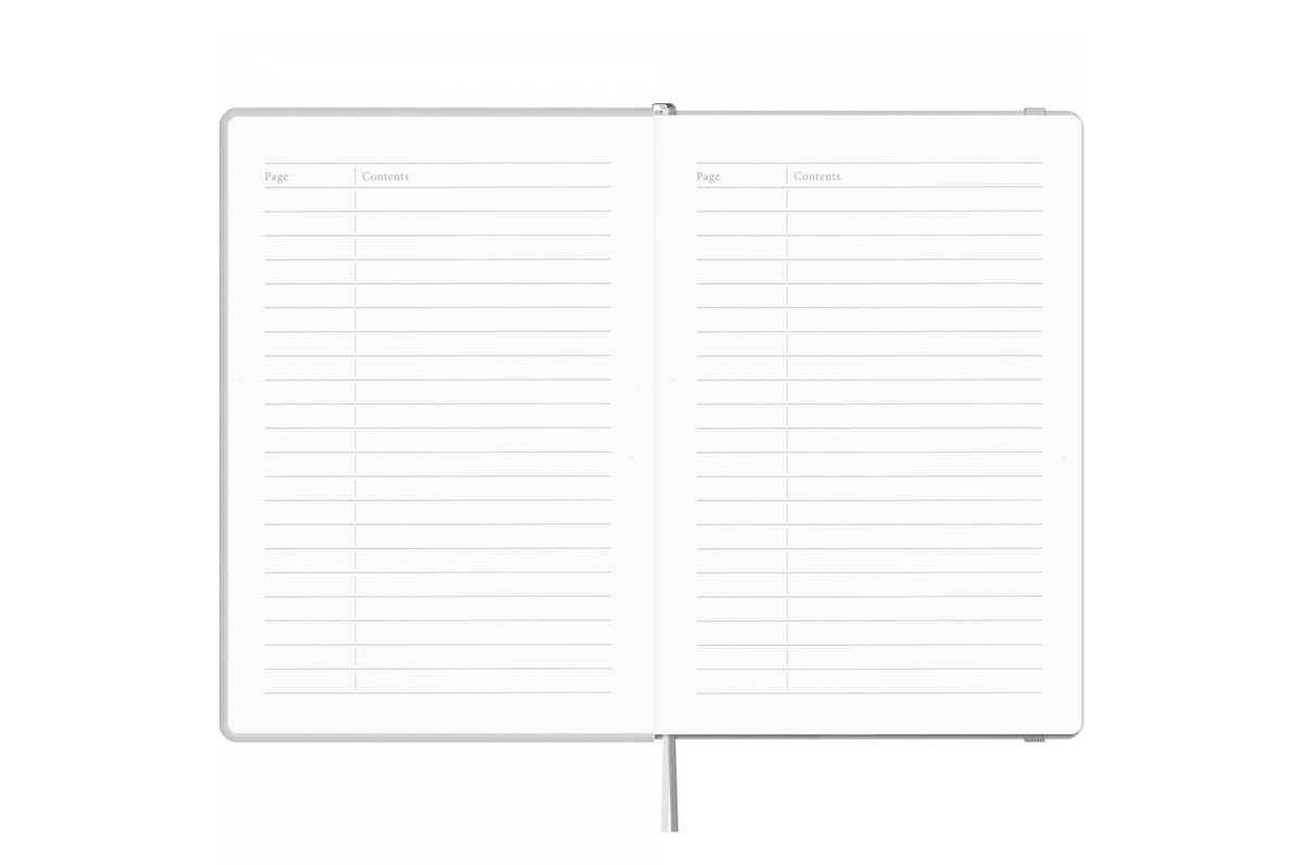 Maruman Paper Maruman - Mnemosyne 888 Journal Gray A5 Notebook |  Dot Grid 240 pages