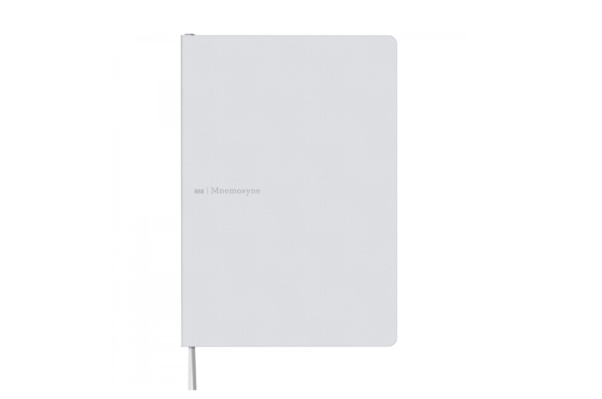 Maruman Paper Maruman - Mnemosyne 888 Journal Gray A5 Notebook |  Dot Grid 240 pages