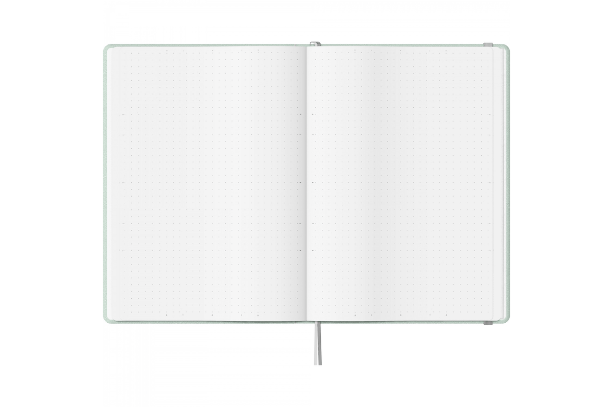 Maruman Paper Maruman - Mnemosyne 888 Journal Light Green A5 Notebook | Dot Grid 240 pages