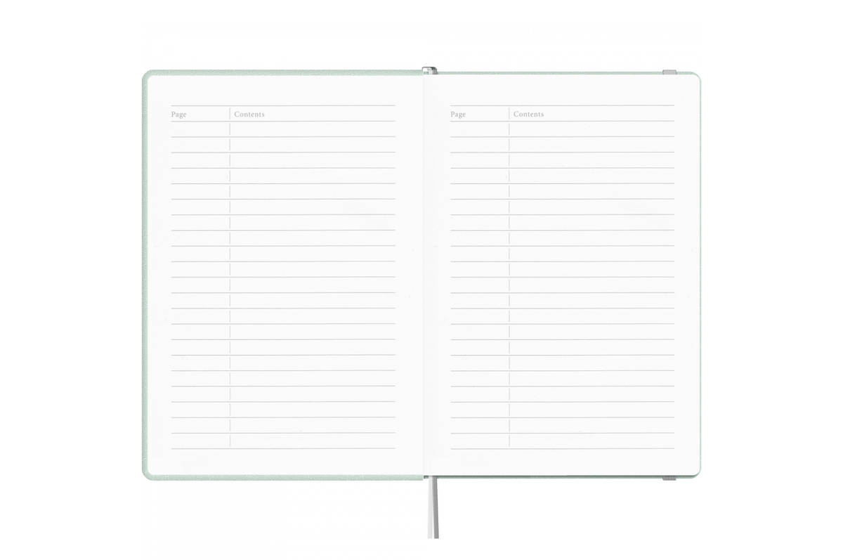 Maruman Paper Maruman - Mnemosyne 888 Journal Light Green A5 Notebook | Dot Grid 240 pages