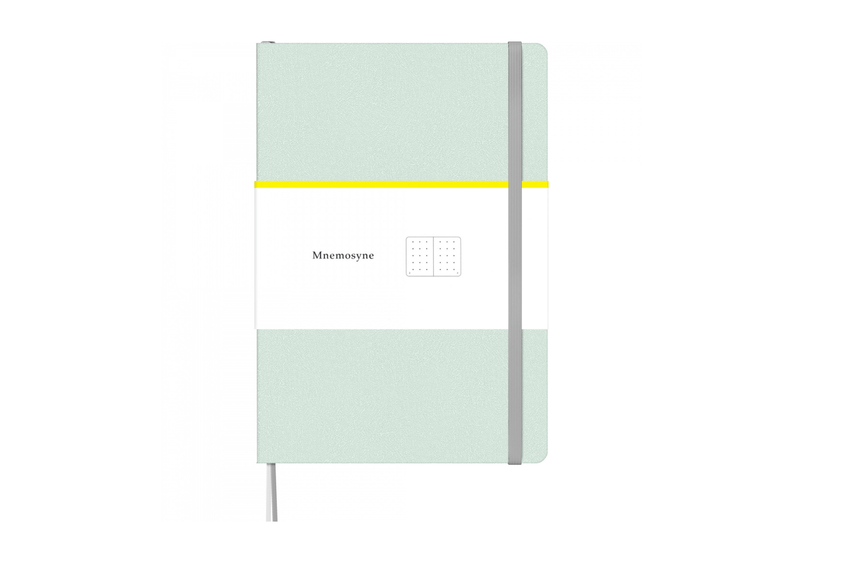 Maruman Paper Maruman - Mnemosyne 888 Journal Light Green A5 Notebook | Dot Grid 240 pages