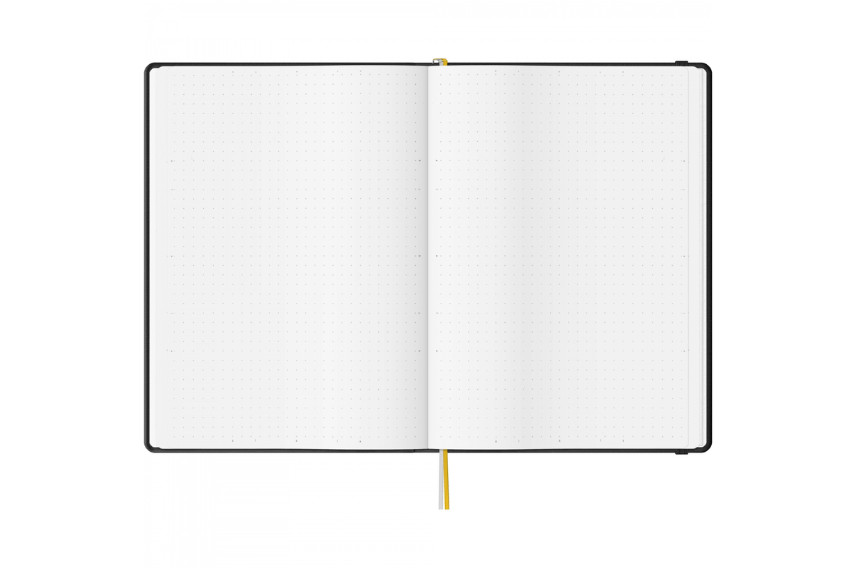Maruman Paper Maruman - Mnemosyne 888 Journal Black A5 Notebook | Dot Grid 240 pages