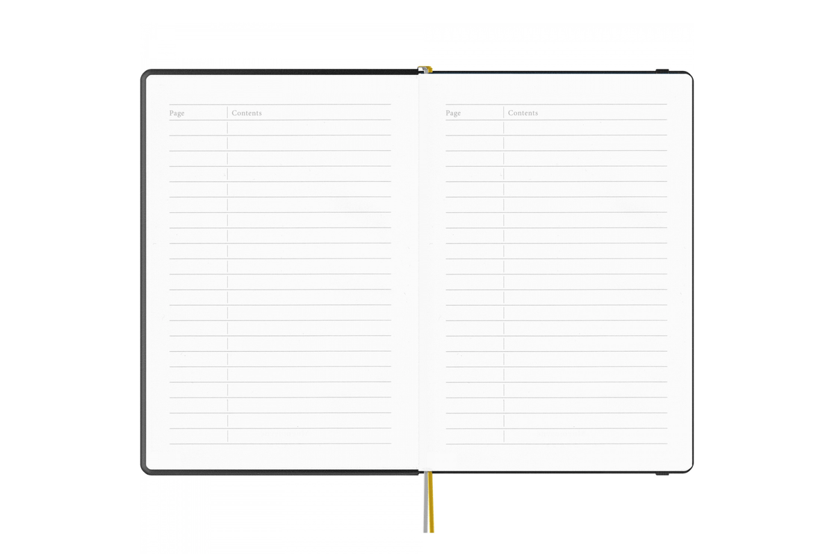 Maruman Paper Maruman - Mnemosyne 888 Journal Black A5 Notebook | Dot Grid 240 pages