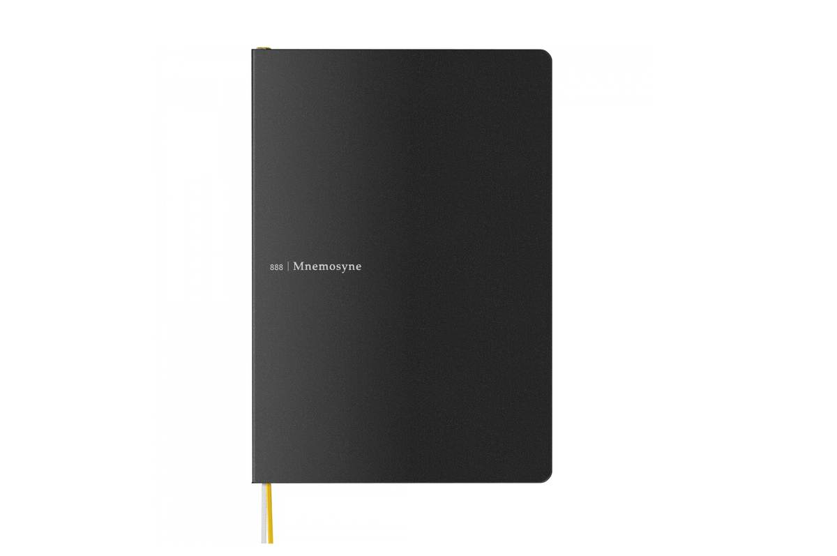 Maruman Paper Maruman - Mnemosyne 888 Journal Black A5 Notebook | Dot Grid 240 pages