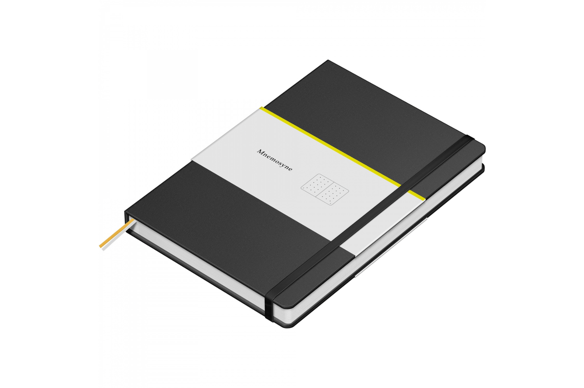 Maruman Paper Maruman - Mnemosyne 888 Journal Black A5 Notebook | Dot Grid 240 pages