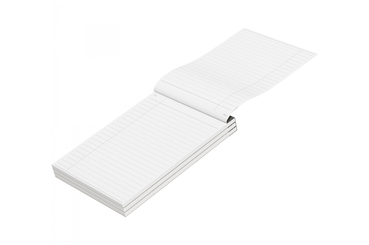 Maruman Paper Maruman - Mnemosyne P169X3 Notepad Holder Refill | Lined 100 pages - Set of 3