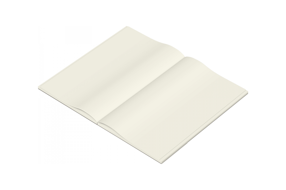 Masuya Monokaki Paper Masuya Monokaki - 85 x 140mm Cream Plain Notebook | 128 pages