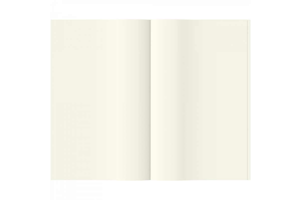 Masuya Monokaki Paper Masuya Monokaki - 85 x 140mm Cream Plain Notebook | 128 pages