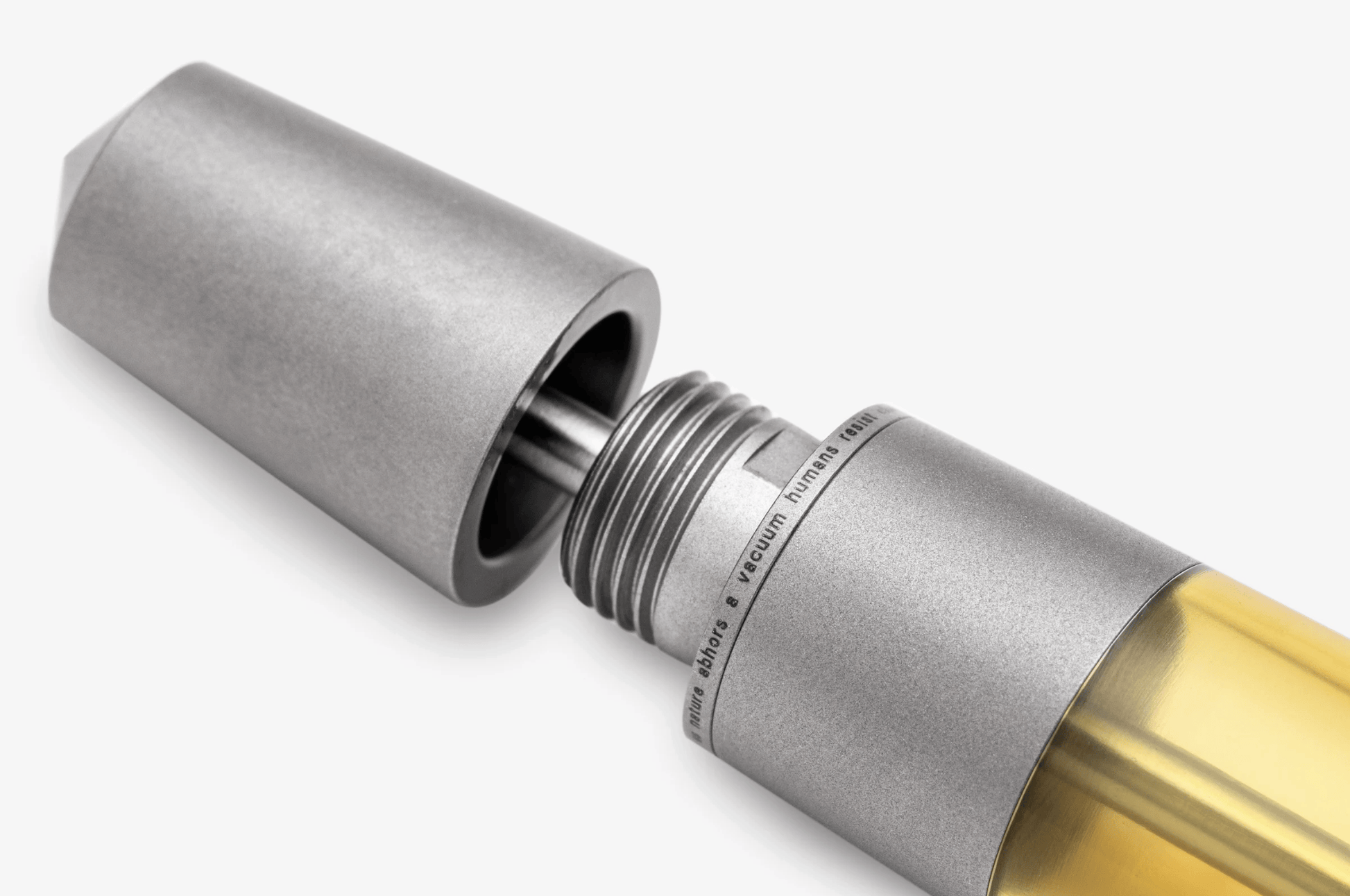 Gravitas Fountain Pen Gravitas - Vac 2.0 Titanium Stone Washed
