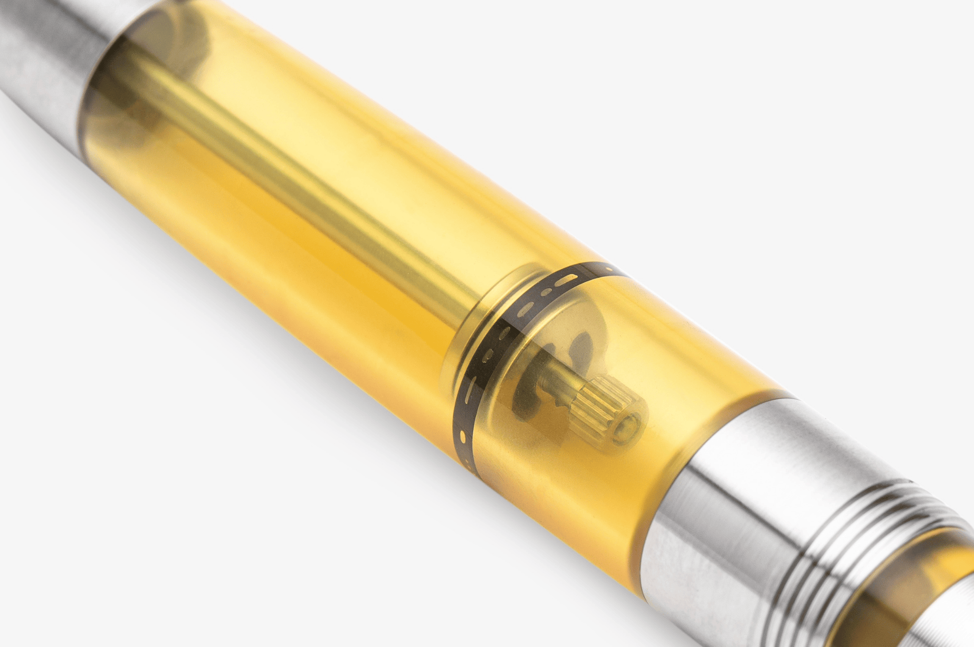 Gravitas Fountain Pen Gravitas - Vac 2.0 Titanium Machine Finish