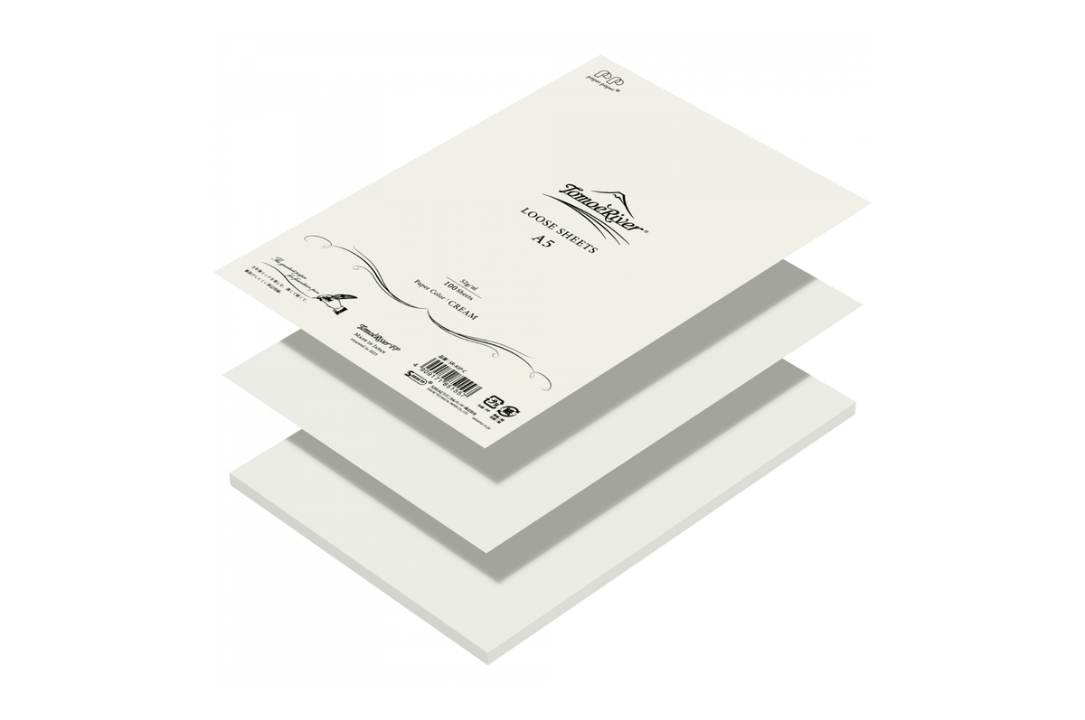 Tomoe River Paper Tomoe River - A5 Cream Plain Loose Sheets | 100 sheets