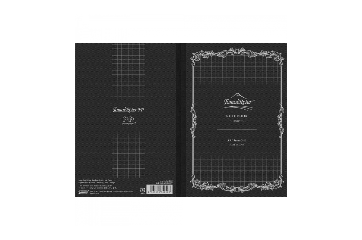 Tomoe River Paper Tomoe River - A5 Grid White Notebook | 160 pages