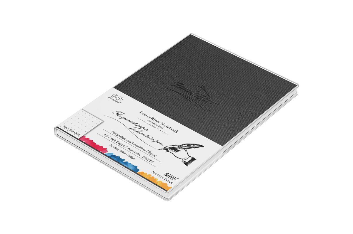 Tomoe River Paper Tomoe River - A5 Dot Grid White Hardcover Notebook | 368 pages