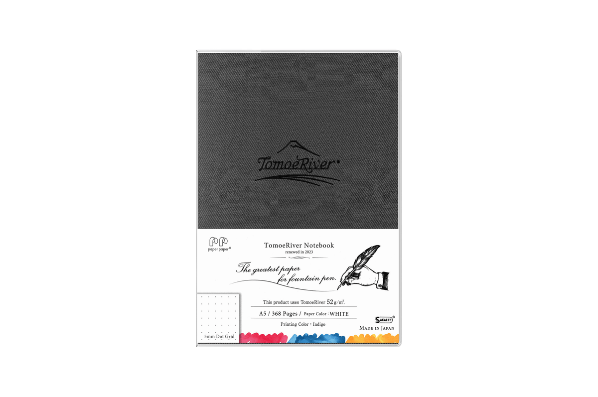 Tomoe River Paper Tomoe River - A5 Dot Grid White Hardcover Notebook | 368 pages