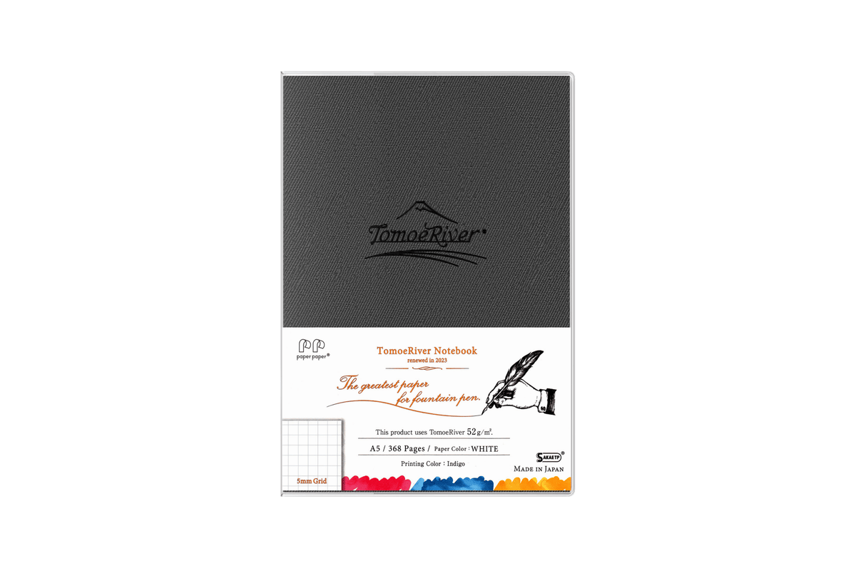Tomoe River Paper Tomoe River - A5 Grid White Hardcover Notebook | 368 pages