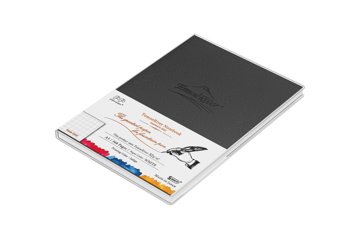 Tomoe River Paper Tomoe River - A5 Grid White Hardcover Notebook | 368 pages