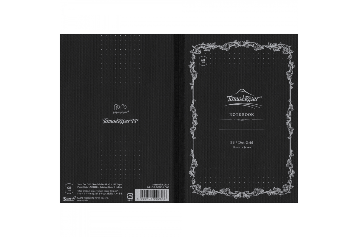 Tomoe River Paper Tomoe River - B6 White Dot Grid Notebook | 160 pages