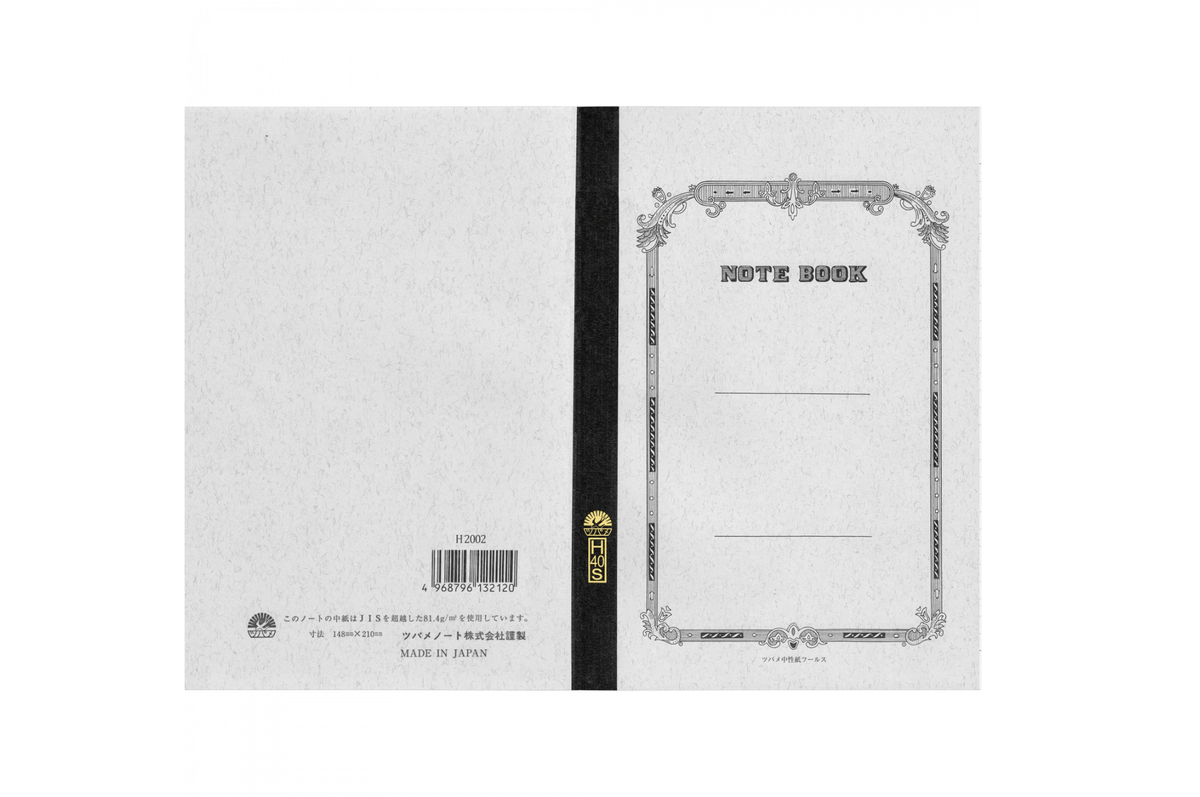 Tsubame Paper Tsubame - University A5 | White Lined Notebook | 80 pages